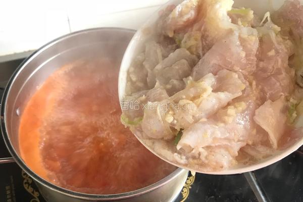 番茄鱼片汤的做法图解8