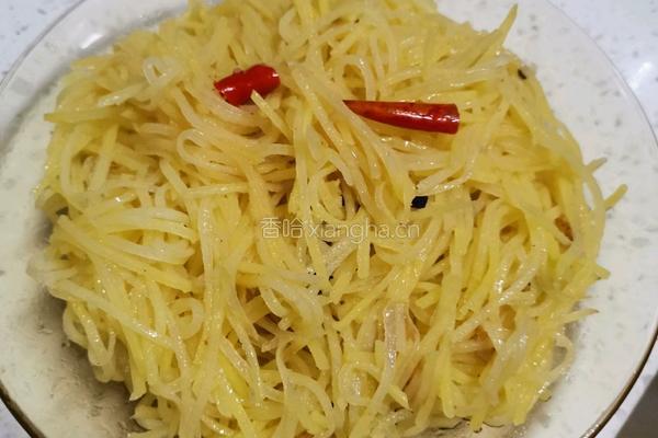 酸辣土豆丝的做法图解12