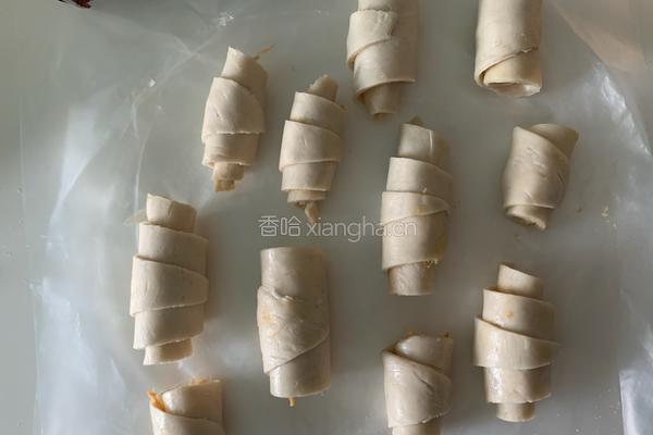 肉松可颂（快手版）的做法图解5