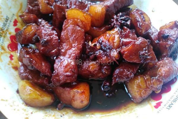 红烧肉炖粉条的做法图解6