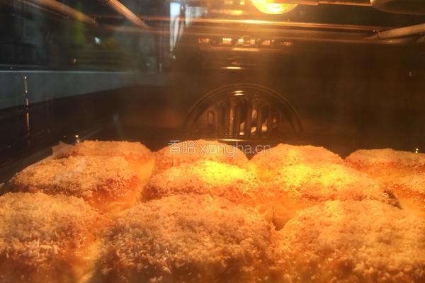 椰蓉豆沙面包的做法图解15