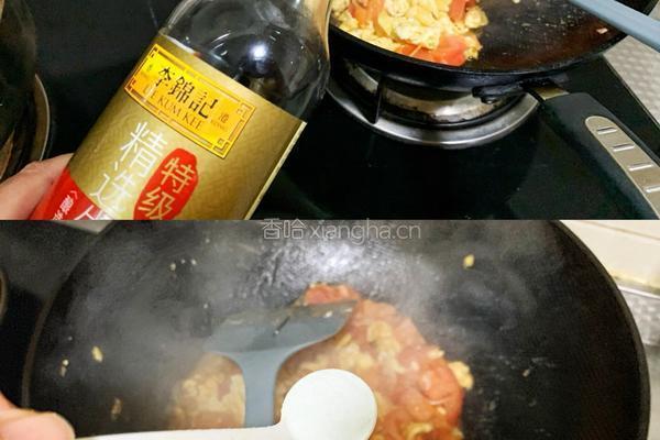主食伴侣-番茄炒蛋的做法图解6