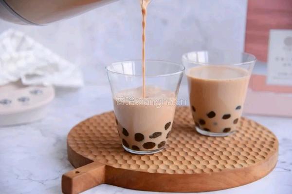 自制｜珍珠奶茶的做法图解8
