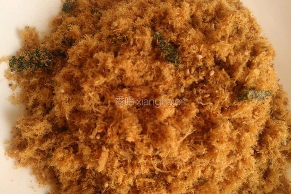 海苔芝麻金丝肉松(电饭锅版)的做法图解7