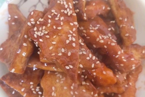 糖醋豆腐的做法图解6