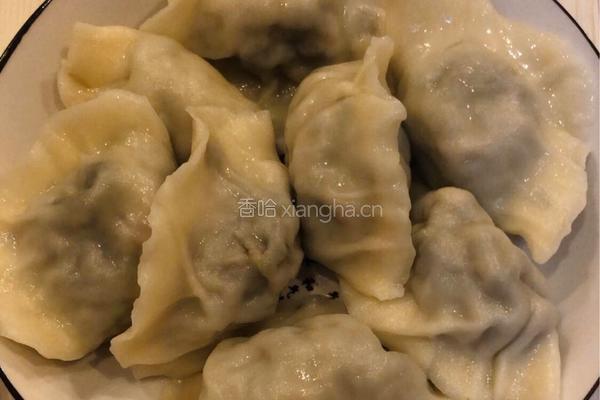 荠菜饺子?的做法图解9