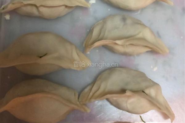 荠菜饺子?的做法图解7