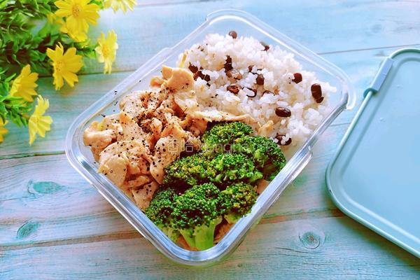 鸡胸肉红豆饭便当的做法图解18