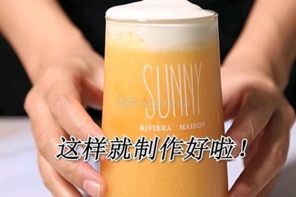 喜茶同款芝士芒芒的做法(小兔奔跑饮品教程)的做法图解10