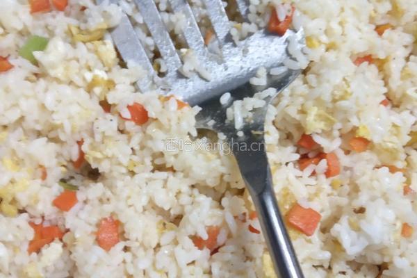 芒果炒饭的做法图解6