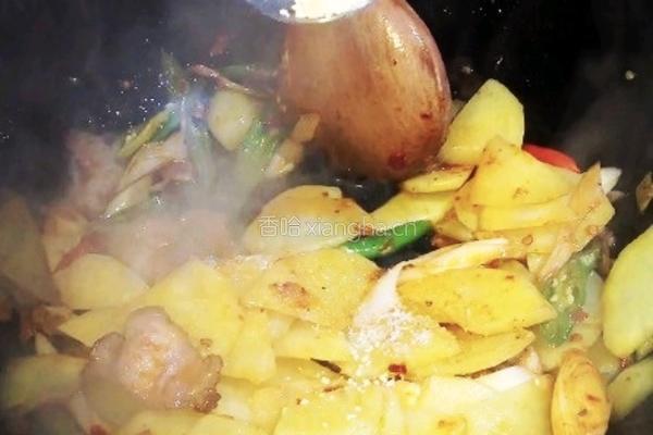 干锅土豆片的做法图解12