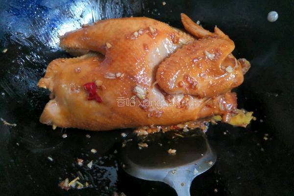 电饭锅焖鸡的做法图解6
