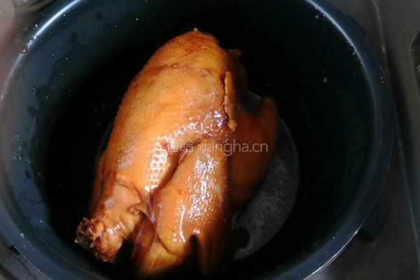 电饭锅焖鸡的做法图解8