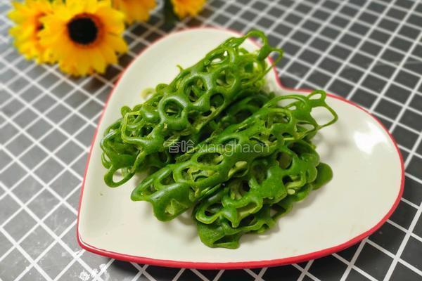菠菜鸟巢卷