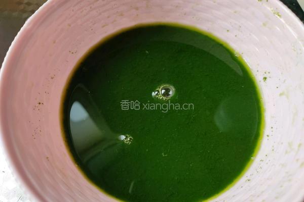 菠菜鸟巢卷的做法图解1