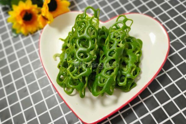 菠菜鸟巢卷的做法图解13