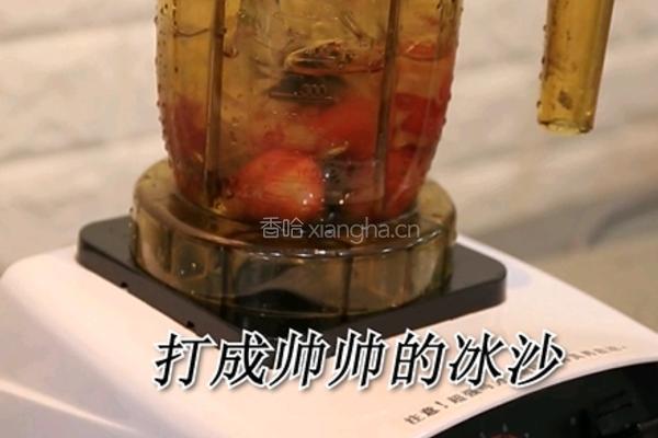 喜茶同款芝芝莓莓的做法(小兔奔跑饮品教程)的做法图解5