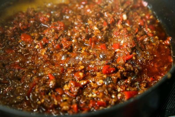 香辣牛肉酱的做法图解5