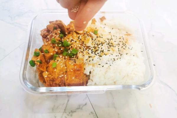 香辣豆腐便当的做法图解16