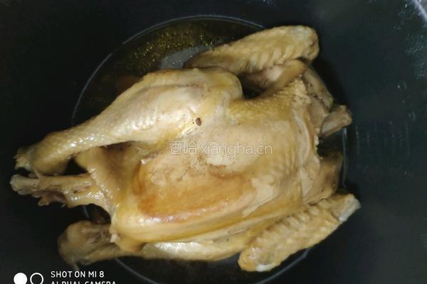 电饭锅焗鸡的做法图解5
