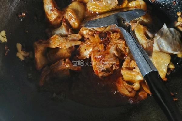 腊鸡炖土豆的做法图解6
