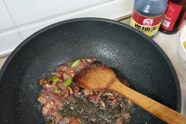 菜花炒肉便当的做法图解5