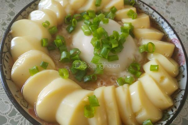玉子豆腐蒸肉的做法图解7