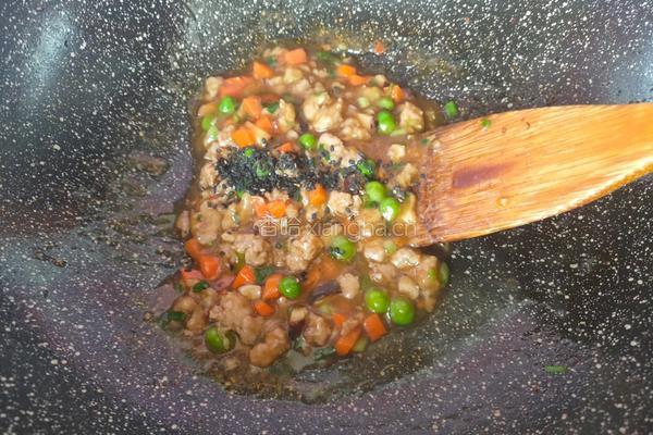 炒肉末便当的做法图解12