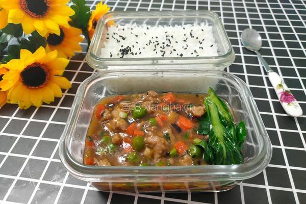 炒肉末便当的做法图解13