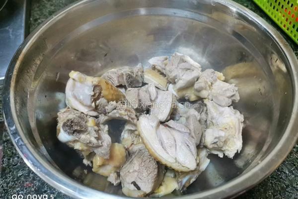 醋溜鸡的做法图解3
