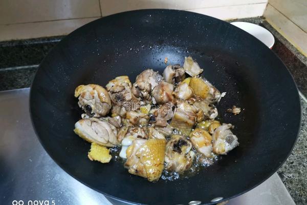 醋溜鸡的做法图解7