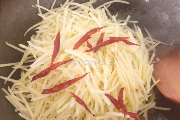 香辣土豆丝的做法图解5