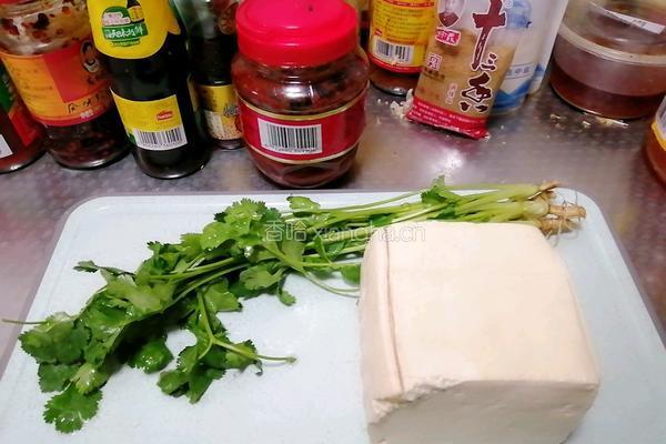 香辣豆腐的做法图解1