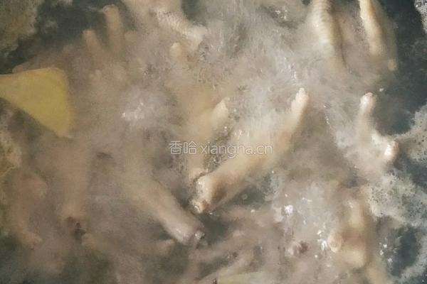 家常红烧鸡爪的做法图解3