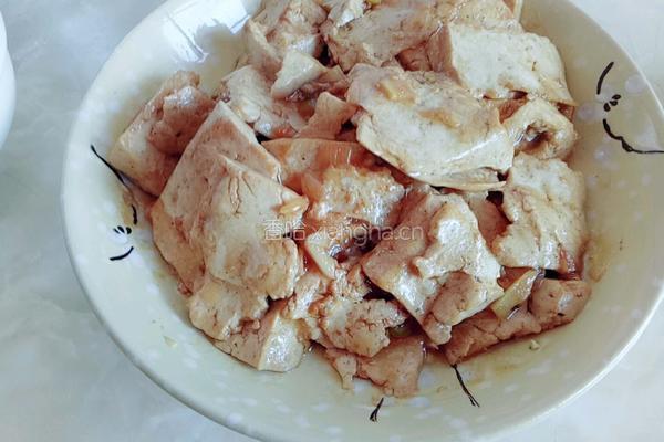 茨汁豆腐的做法图解7
