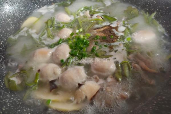 莼菜汤的做法图解7