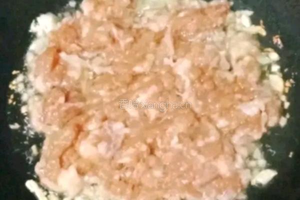 肉沫豆角蛋炒饭便当的做法图解7