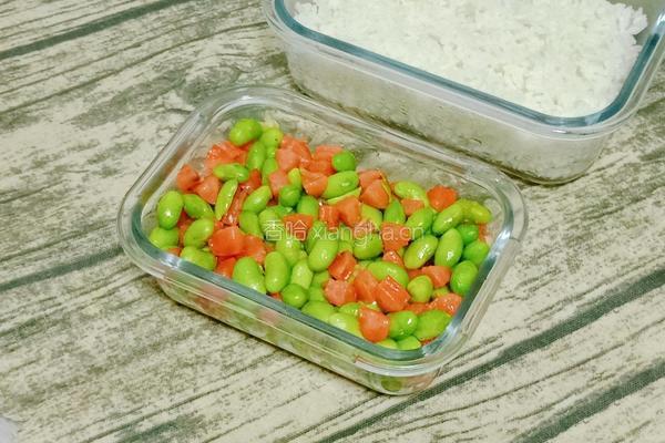 毛豆火腿便当的做法图解10