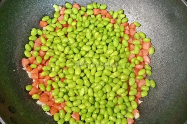 毛豆火腿便当的做法图解8
