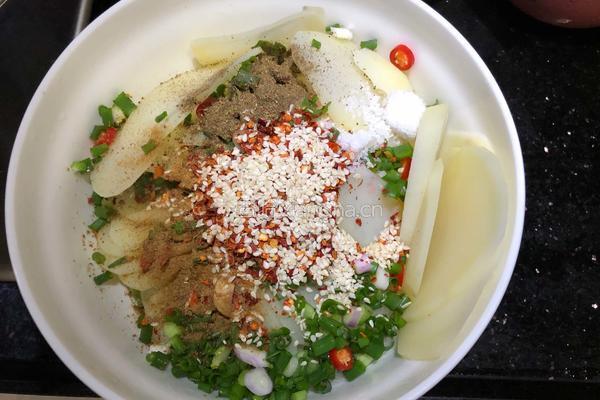 麻辣土豆片的做法图解4