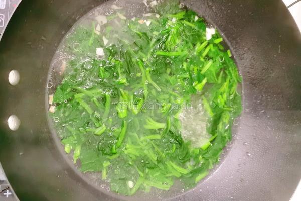 菠菜汤的做法图解7