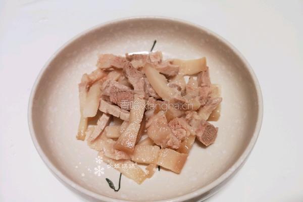 蒜苗炒香干的做法图解5