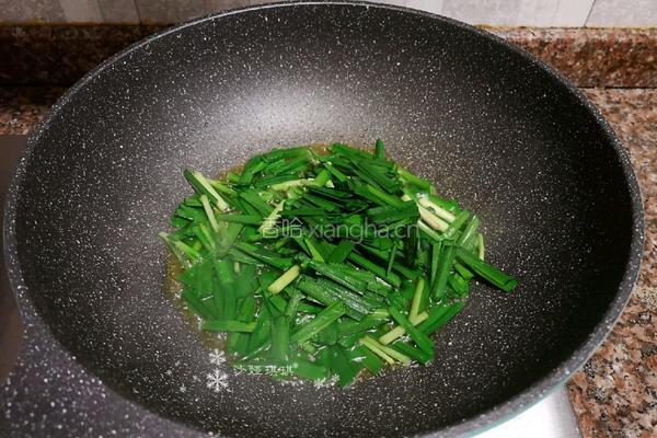 韭菜炒豆芽的做法图解6