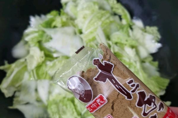 清炒白菜的做法图解4
