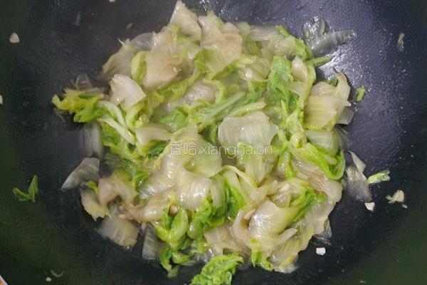 清炒白菜的做法图解8