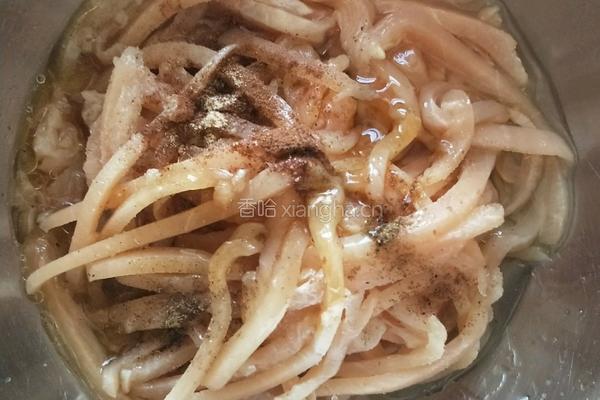 家常京酱肉丝的做法图解2