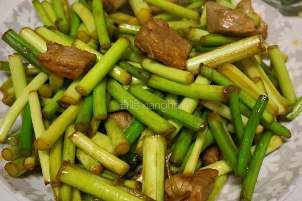 蒜薹炒肉