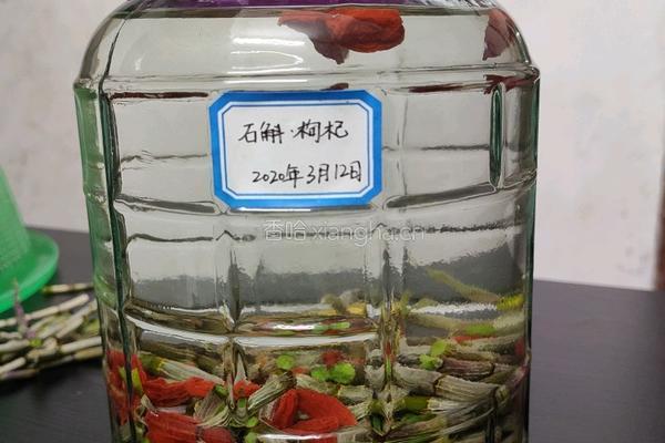石斛枸杞酒的做法图解4