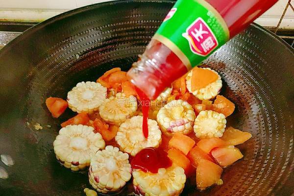 玉米番茄鱼柳的做法图解9
