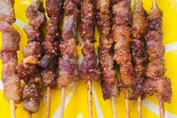 平底锅烤羊肉串